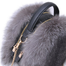 Load image into Gallery viewer, 2022 New High Quality Women‘s Real Fox Fur Crossbody Bag Fashion Shoulder Bag Lady Messenger Bag 7998