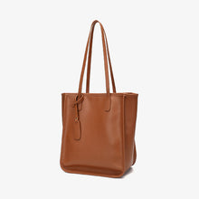 Load image into Gallery viewer, Large Capacity Bags 2022 New Genuine Leather Shoulder Bags 3 Colors Zipper Lady Tote Bag 4377