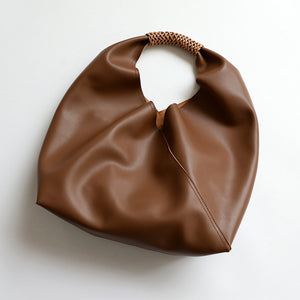Women Big Capacity Leather Bags Fashion Handbags Totes Lady Genuine Leather Underarm Bags 4401
