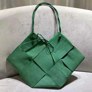 Lady Stylish Leather Bags 2022 New Women Cow Nubuck Leather Large Capacity Tote Shoulder Bags 4354