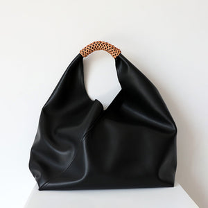 Women Big Capacity Leather Bags Fashion Handbags Totes Lady Genuine Leather Underarm Bags 4401