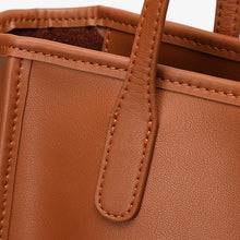Load image into Gallery viewer, Large Capacity Bags 2022 New Genuine Leather Shoulder Bags 3 Colors Zipper Lady Tote Bag 4377
