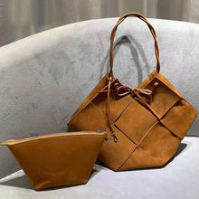 Load image into Gallery viewer, Lady Stylish Leather Bags 2022 New Women Cow Nubuck Leather Large Capacity Tote Shoulder Bags 4354