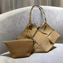 Load image into Gallery viewer, Lady Stylish Leather Bags 2022 New Women Cow Nubuck Leather Large Capacity Tote Shoulder Bags 4354
