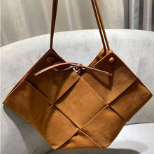 Load image into Gallery viewer, Lady Stylish Leather Bags 2022 New Women Cow Nubuck Leather Large Capacity Tote Shoulder Bags 4354