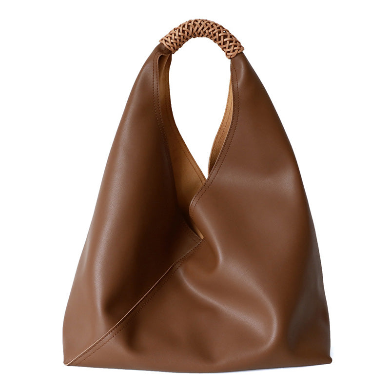 Women Big Capacity Leather Bags Fashion Handbags Totes Lady Genuine Leather Underarm Bags 4401