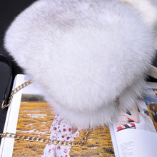 Load image into Gallery viewer, Women&#39;s Full Pelt Fur Bags Fox Fur Fashion Handbags Lady Casual Totes Mink Luxury Street Shoulder Bags 7968